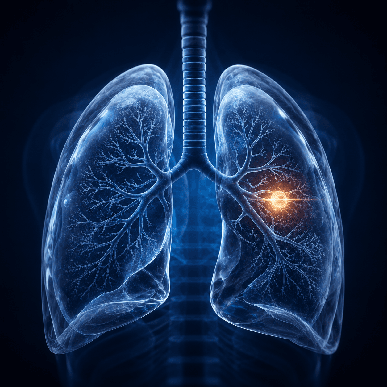 Representação editorial de avaliação em oncologia torácica